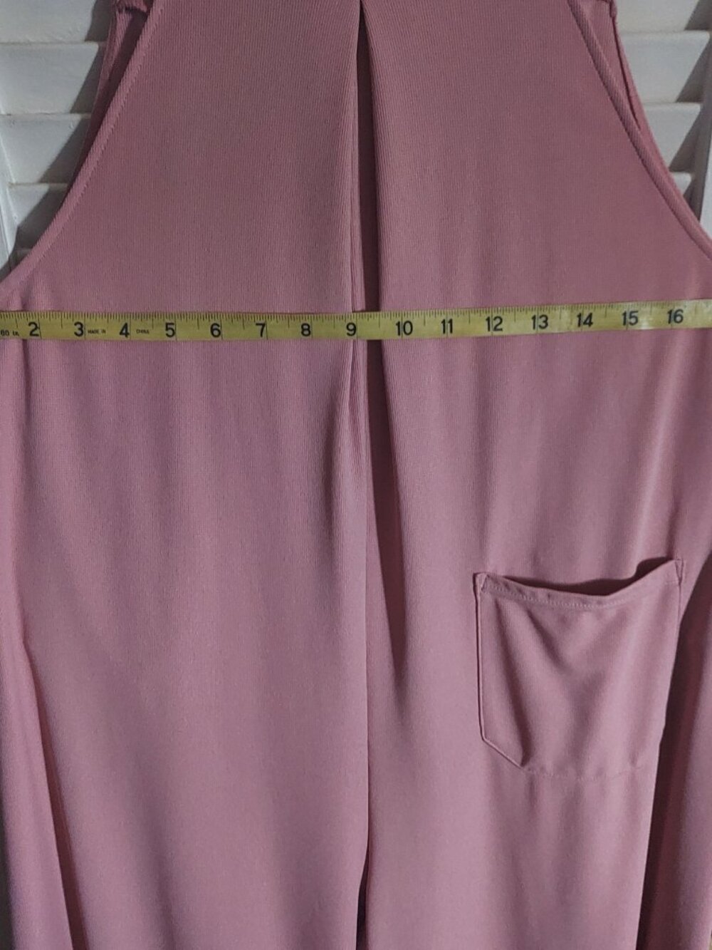 Halara Wide Leg Jumpsuit Overalls Dusty Rose Size Large - Picture 5 of 12